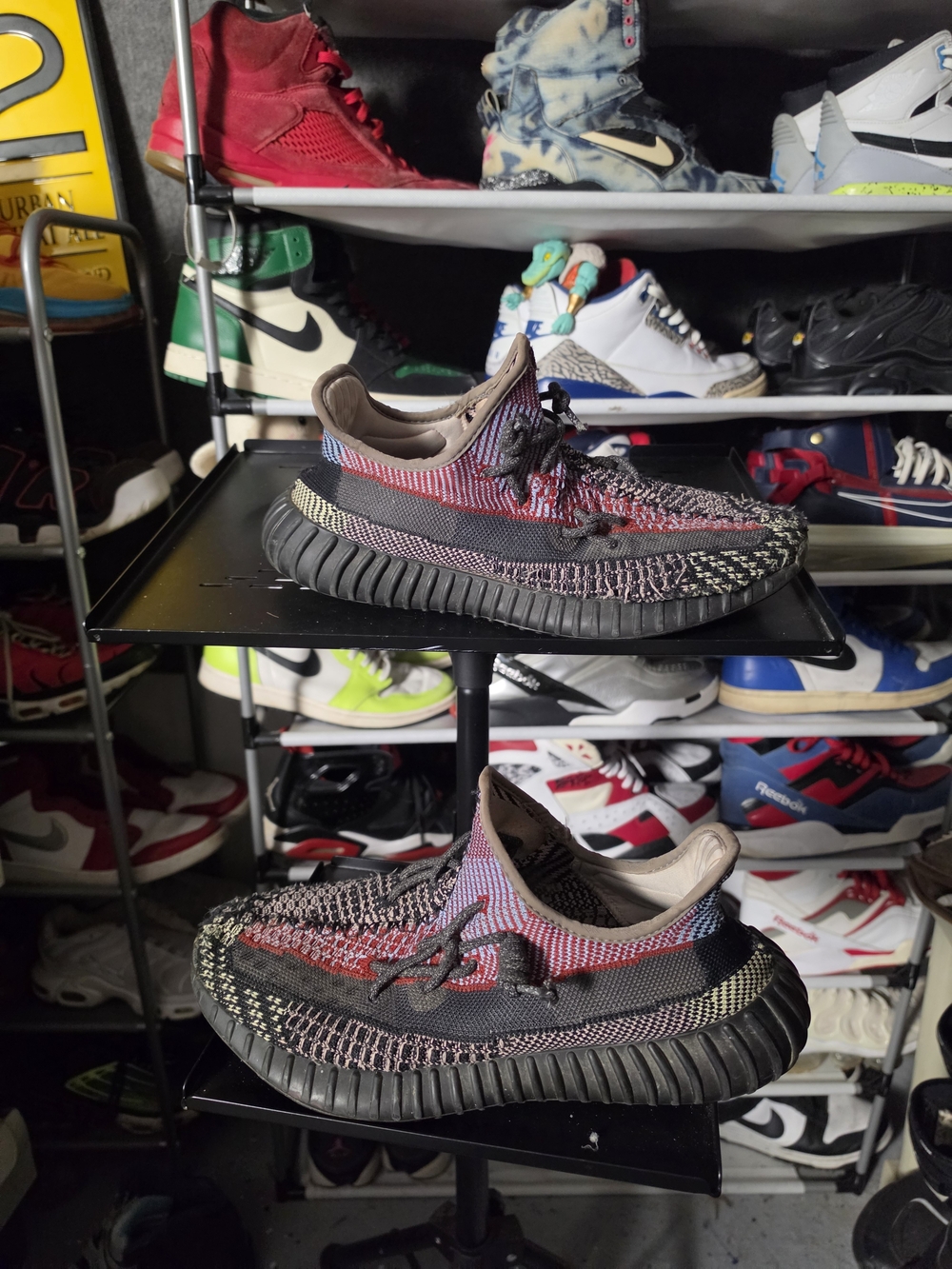 🔥 Adidas Yeezy Boost 350 V2 Yechiel Multicolor Men's Size 10.5 Sneaker